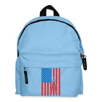 4. Juli USA Architektur - Kinder Rucksack - Hellblau - Vorne
