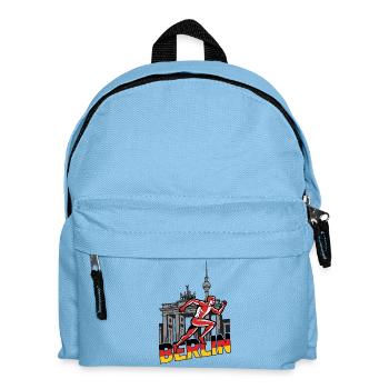 Coureur de sprint berlinois - Sac à dos Enfant - bleu clair - Devant