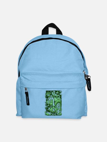 Das Archiv des Fremden - Kinder Rucksack - Hellblau