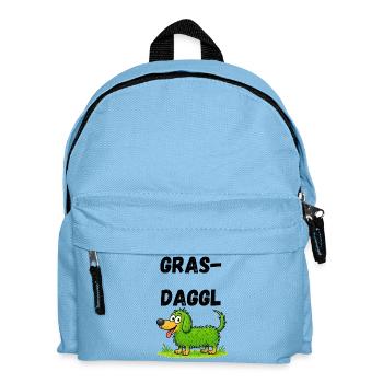 Grasdaggl Swabian - Kids' Backpack - light blue - Front