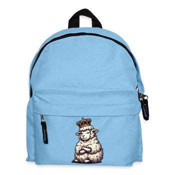 Schaf Schafe Schäfer Schafhalter Schafbock - Kinder Rucksack - Hellblau - Vorne