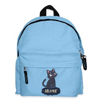 Dreamy Cat Starry Night - Kids' Backpack - light blue - Front