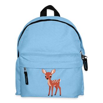 Style minimaliste curieux et curieux - Sac à dos Enfant - bleu clair - Devant