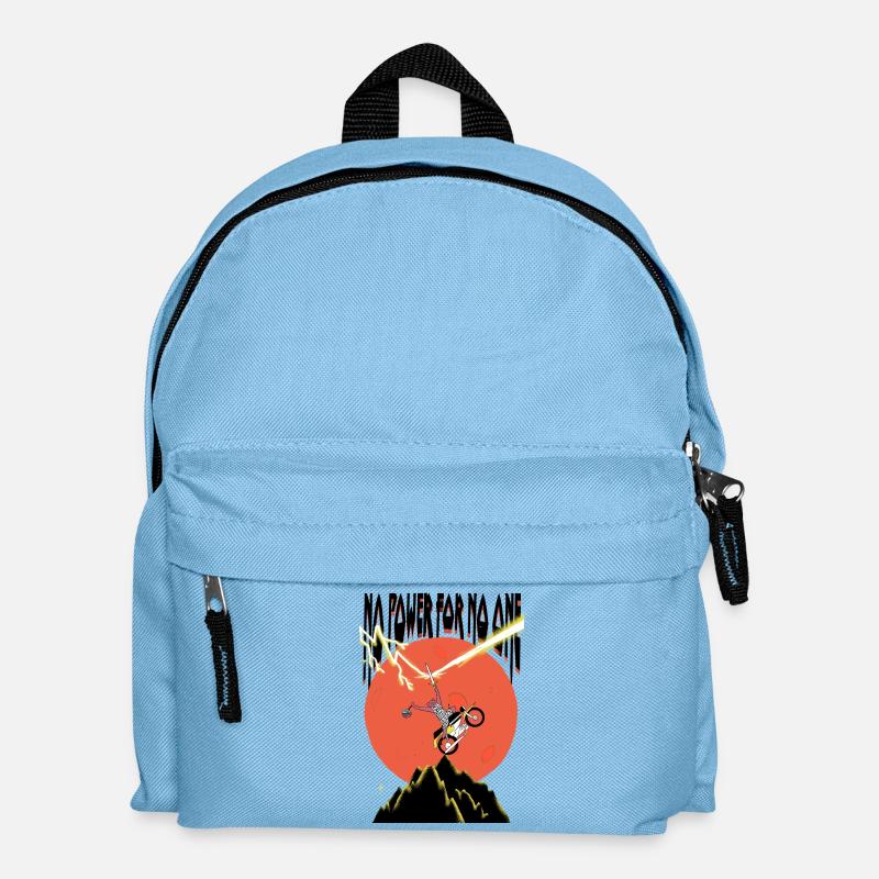 No_Power_for_no_one - Kinder Rucksack - Hellblau