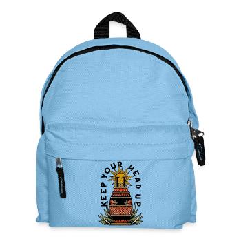Garde la tête haute - Sac à dos Enfant - bleu clair - Devant