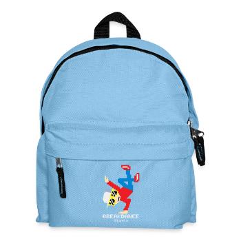 Breakdance B-Boy - Kids' Backpack - light blue - Front