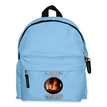 La curiosité brûle tout - Sac à dos Enfant - bleu clair - Devant
