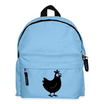poulet - Sac à dos Enfant - bleu clair - Devant