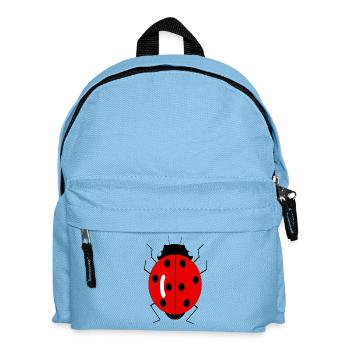 Ladybug - Kids' Backpack - light blue - Front
