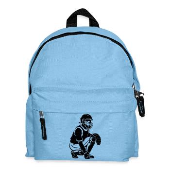 Fastpitch Softball Catcher - Kids' Backpack - light blue - Front