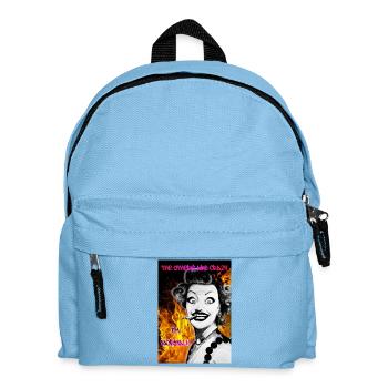 Burn_Baby-_Burn - Kinder Rucksack - Hellblau - Vorne