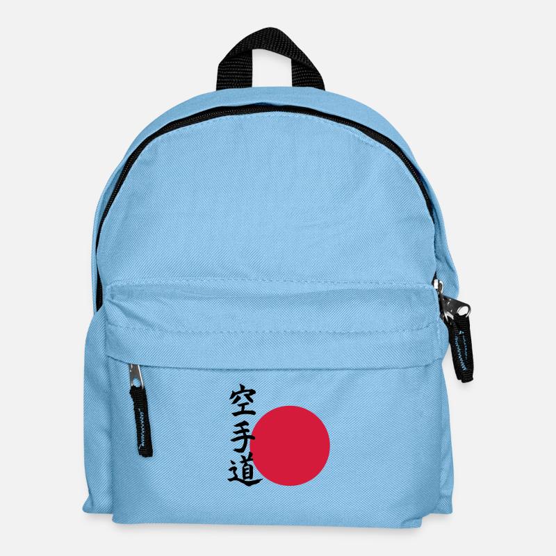 Karate do - Orient - Kinder Rucksack - Hellblau