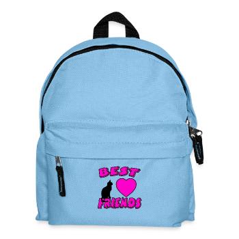 Chat - Sac à dos Enfant - bleu clair - Devant
