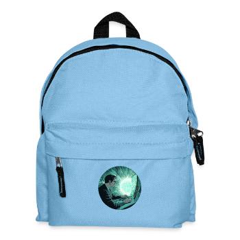 Digitale Vision: Die Zukunft entfesseln! - Kinder Rucksack - Hellblau - Vorne