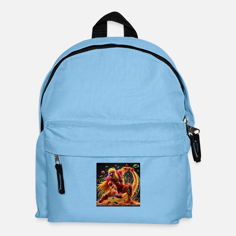 Pastahero - Kinder Rucksack - Hellblau