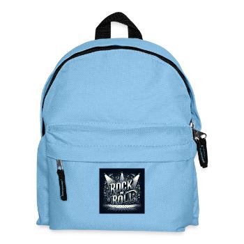 Rock n roll - Kids' Backpack - light blue - Front