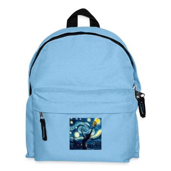 Joueur de volley-ball Van Gogh - Sac à dos Enfant - bleu clair - Devant