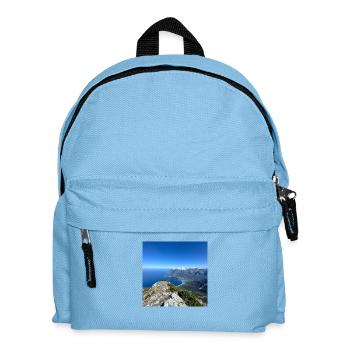 Magnifique paysage côtier - Sac à dos Enfant - bleu clair - Devant