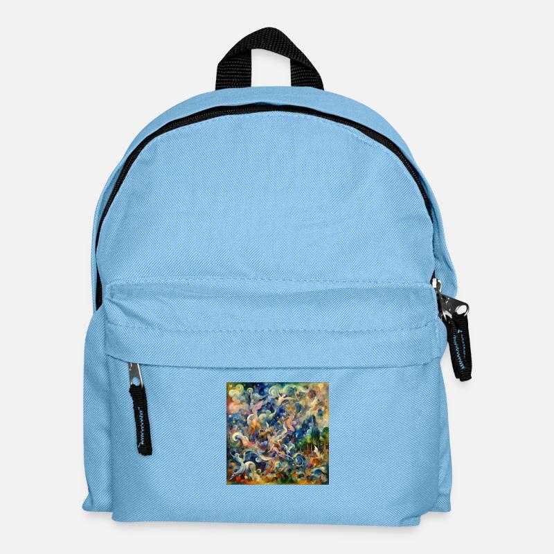 Design Marc Chagall - Kids' Backpack - light blue