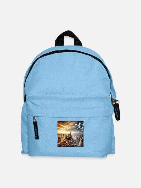1000013523 - Sac à dos Enfant - bleu clair