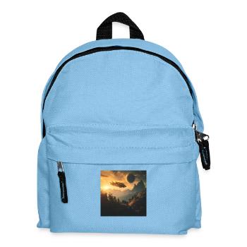 Earth 2 - Kinder Rucksack - Hellblau - Vorne