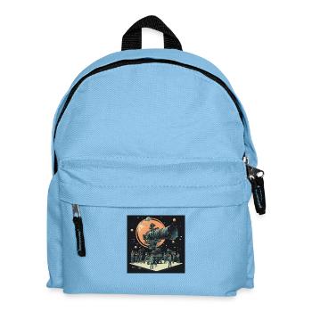 Camera stars - Kinder Rucksack - Hellblau - Vorne