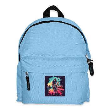 Bike - Kinder Rucksack - Hellblau - Vorne