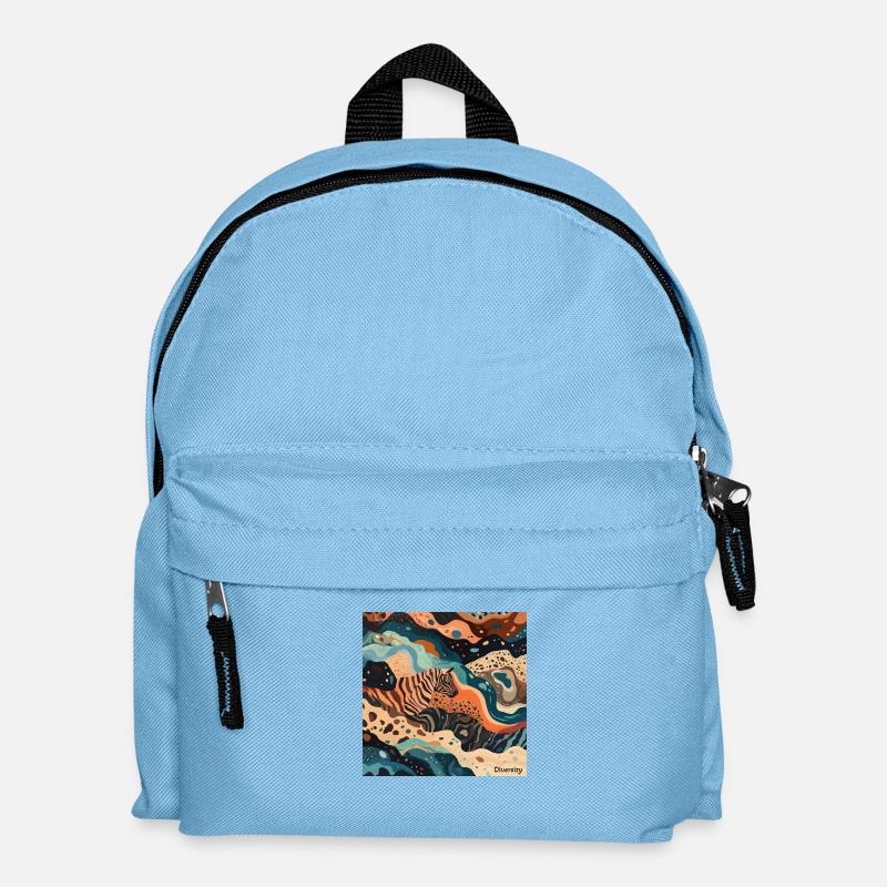 Diversity - Kinder Rucksack - Hellblau