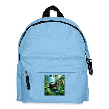 Sloth Wanderer Pura Vida - Kids' Backpack - light blue - Front