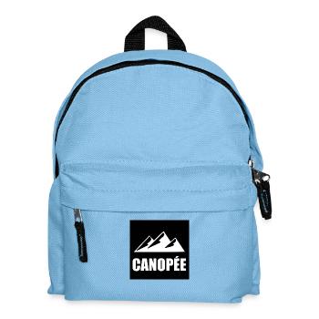 9dd30377484bdfc434a2b9674e99c4a - Kinder Rucksack - Hellblau - Vorne