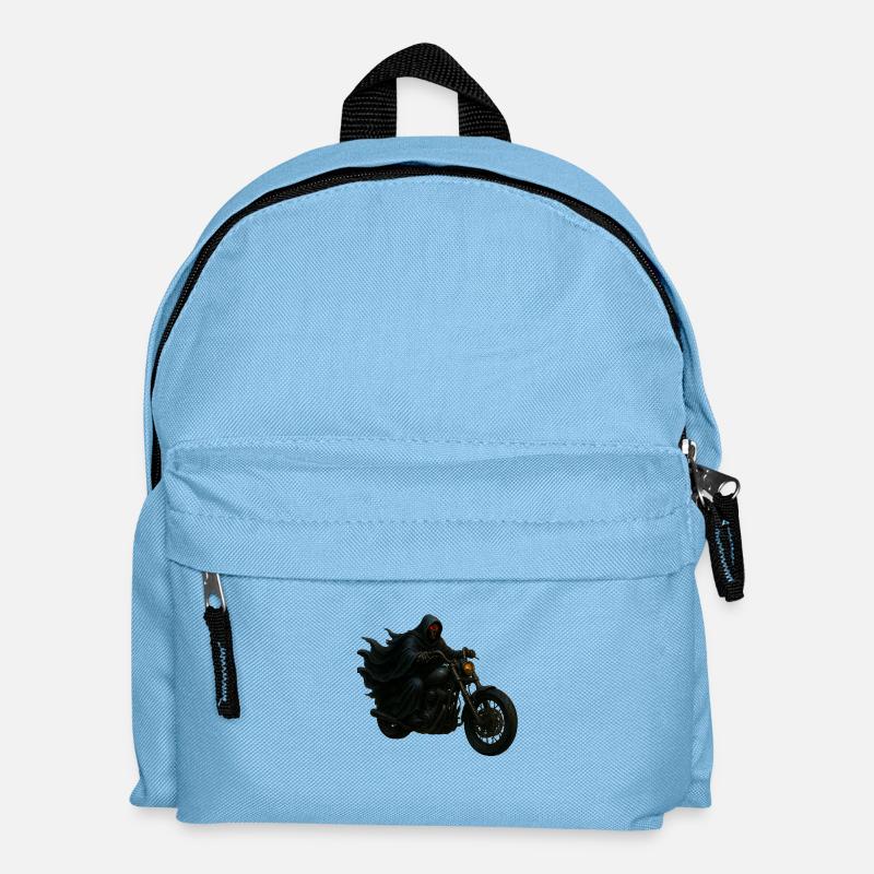 Death Rider - Kinder Rucksack - Hellblau