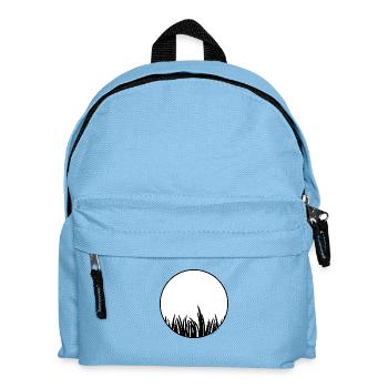 Gras - Kinder Rucksack - Hellblau - Vorne