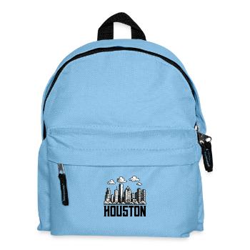 Houston City - Kids' Backpack - light blue - Front