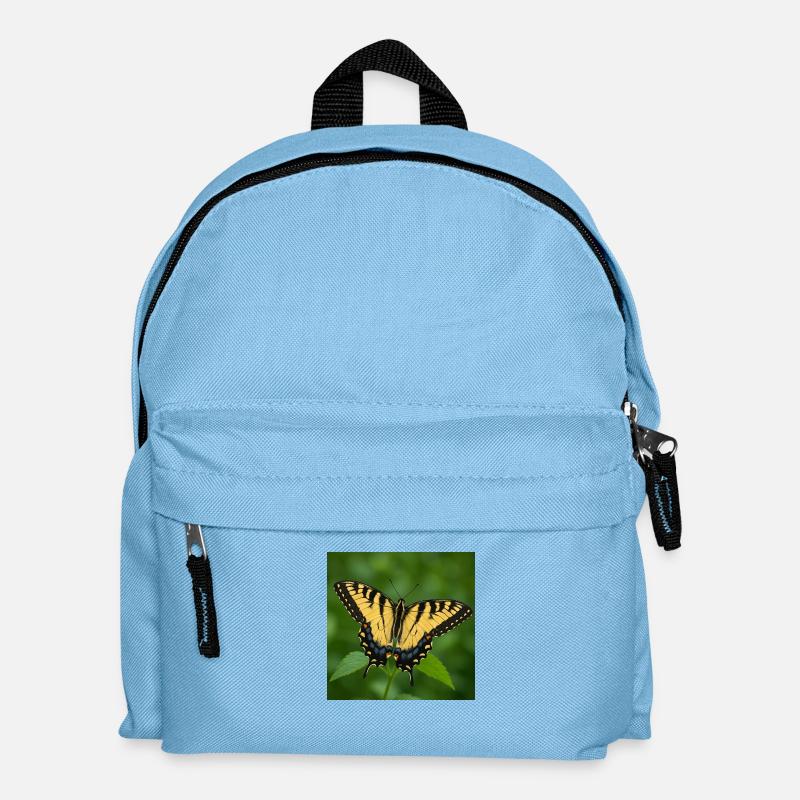 Eastern Tiger swallowtail - Kids' Backpack - light blue