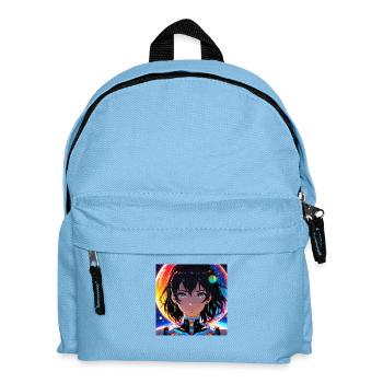 Fille fantastique dans l’espace - Sac à dos Enfant - bleu clair - Devant