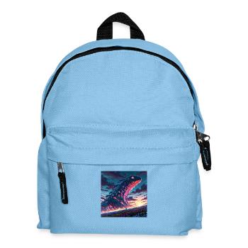 Leonardo Anime XL In a surreal lunar offbeat - Kinder Rucksack - Hellblau - Vorne