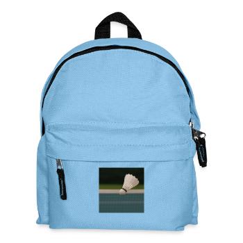 Sportarten - Badminton - Kinder Rucksack - Hellblau - Vorne