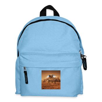Espace sauvage et sauvage - Sac à dos Enfant - bleu clair - Devant