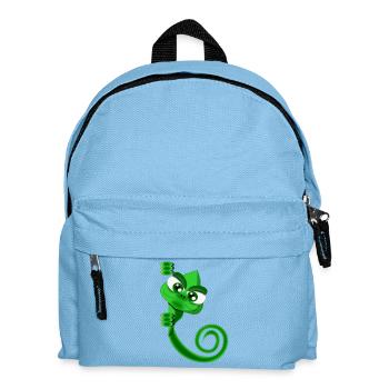 Chameleon - Kids' Backpack - light blue - Front