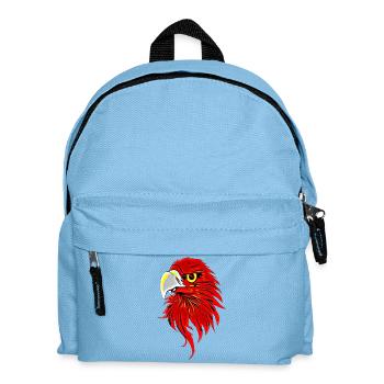 Unisex Tri-Blend T-Shirt by Bella & Canvas - Kids' Backpack - light blue - Front