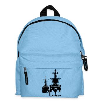 NAVY ship - Kids' Backpack - light blue - Front