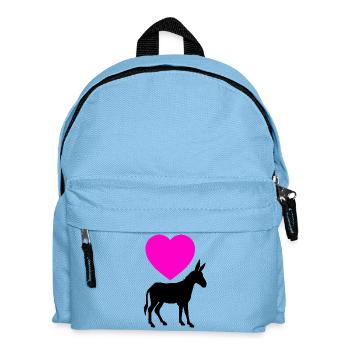 Donkey - Kids' Backpack - light blue - Front