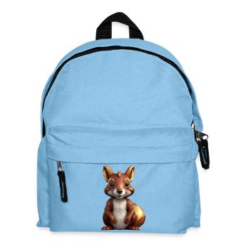 Squirrel - Kids' Backpack - light blue - Front