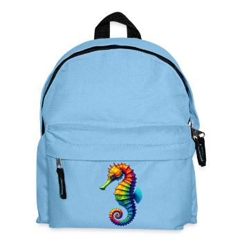 Hippocampe - Sac à dos Enfant - bleu clair - Devant