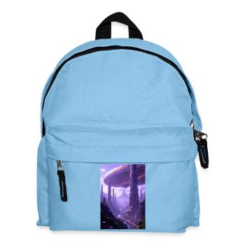 Image de science-fiction Alien Planet - Sac à dos Enfant - bleu clair - Devant