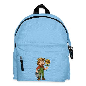 Jardinier - Sac à dos Enfant - bleu clair - Devant