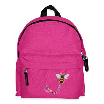 Ich komme bald zurück - Kinder Rucksack - Fuchsia - Vorne