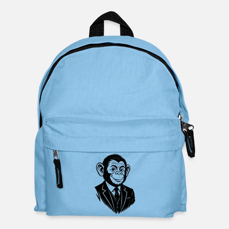 Ape – Ego – Eco - Kinder Rucksack - Hellblau