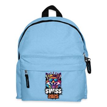 Suisse 2025 Vacances Fuchs Swiss - Sac à dos Enfant - bleu clair - Devant