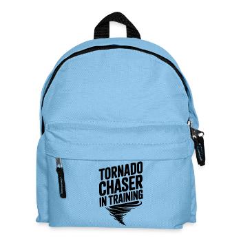 Tornado Chaser in der Ausbildung - Kinder Rucksack - Hellblau - Vorne